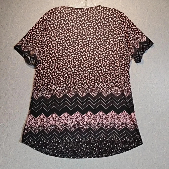 Forget Me Not Women's Stretch Tunic Scoop  Neck Size Large - Picture 11 of 11